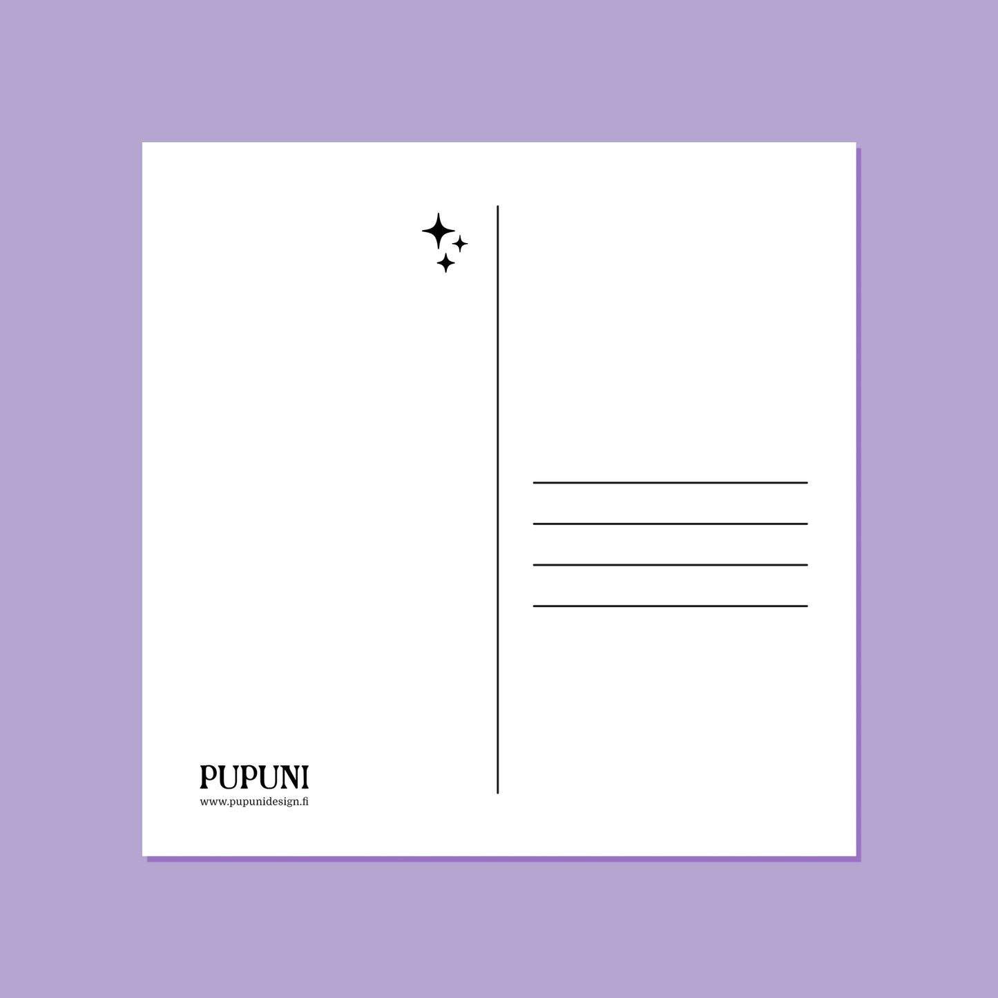 Postikortti: Lila Kraken