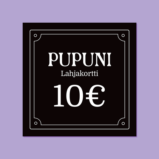Pupuni lahjakortti